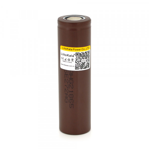 Акумулятор 18650 Li-Ion LiitoKala Lii-HG2, 3000mah (2850-3000mah), 30A, 3.7V (2.75-4.2V), Brown, PVC BOX