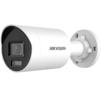 4МП циліндрична ColorVu Smart Dual-Light камера з SD карткою Hikvision DS-2CD2047G2H-LIU (eF) (2.8мм)