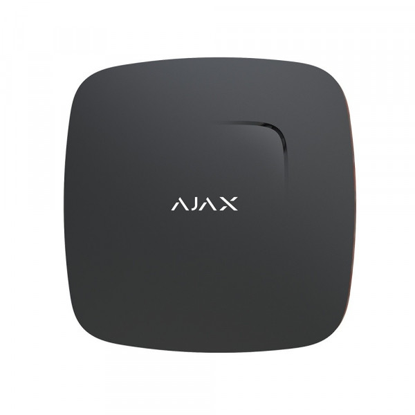 Бездротовий датчик детектування диму Ajax FireProtect black