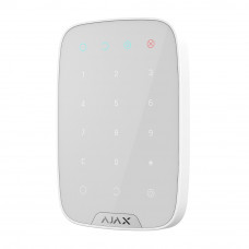 Бездротова сенсорна клавіатура Ajax KeyPad white