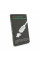 Магнітний кабель USB 2.0/Lighting, 1m, 2А, індикатор заряду, тканинне обплетення, знімач, Silver, Blister ( під наконечник 1938 )