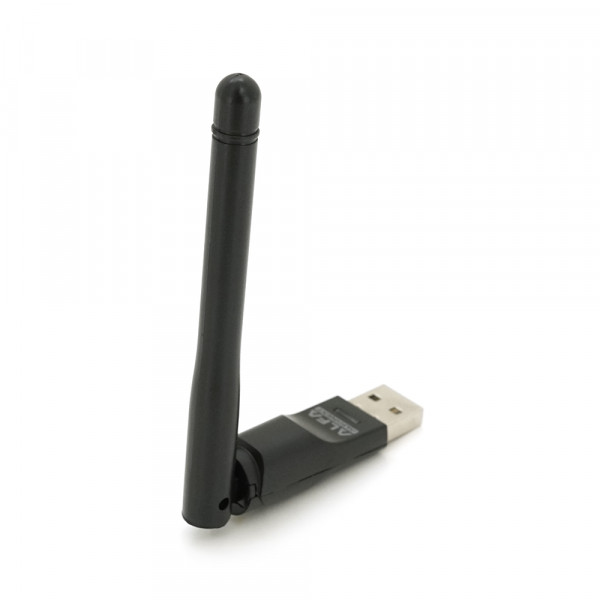 Бездротовий мережевий адаптер з антеною 10см Wi-Fi-USB LV-UW07, RT7601, 802.11bgn, 300MB, 2.4 GHz, WIN7 / XP / Vista / 2K / MAC / LINUX, Blister Q300