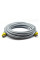 Кабель Merlion HDMI-HDMI V-Link High Speed 20.0m, v2,0, OD-8.2mm, круглий Grey, коннектор Grey / Yellow, (Пакет), Q16