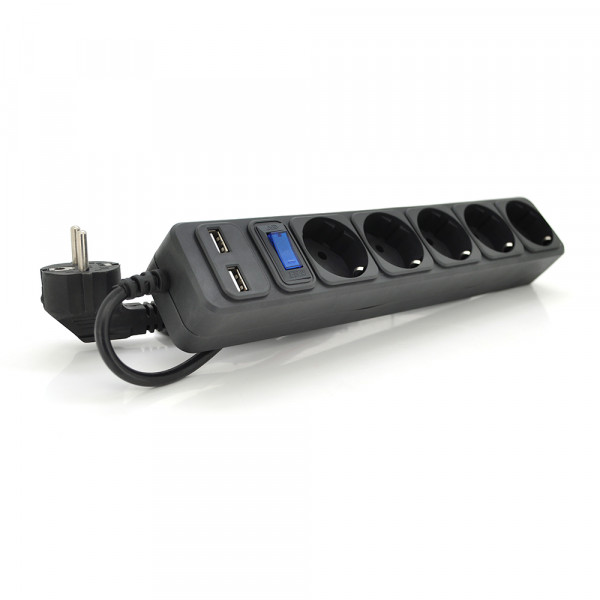 Кулер корпусний Pccooler F82, 80x80x25mm, 12V/0.07A, RPM 1400±10%, 3-pin + MOLEX, Black, Box