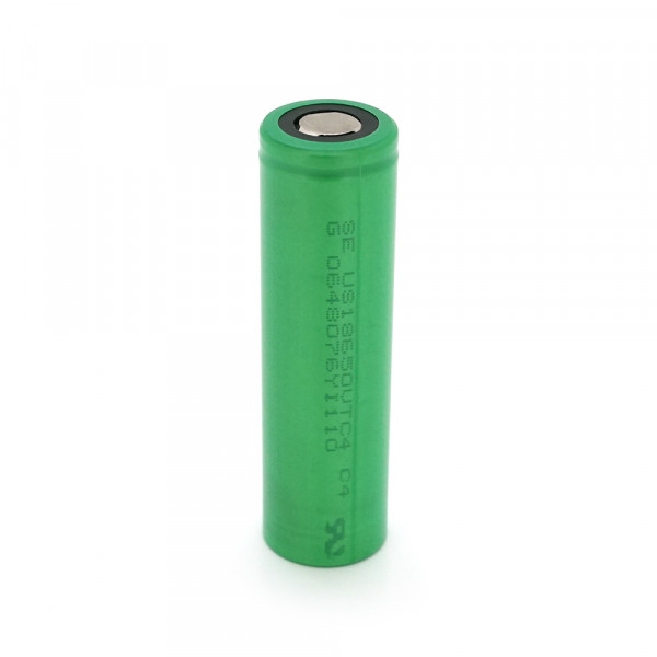 Акумулятор 18650 Li-Ion Sony US18650VTC4, 2100mAh, 25A, 4.2 / 3.6 / 2.5V, GREEN, 2 шт в упаковці, ціна за 1 шт