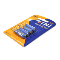Батарейка сольова PKCELL 1.5V AAA/R03, 4 штуки у блістері ціна за блістер, Q12/144