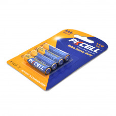 Батарейка сольова PKCELL 1.5V AAA/R03, 4 штуки у блістері ціна за блістер, Q12/144
