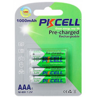 Акумулятор PKCELL 1.2V AAA 1000mAh NiMH Already Charged, 4 штуки у блістері ціна за блістер, Q12