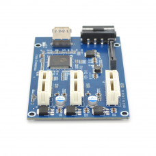 Cпліттер-розгалужувач-хаб PCI-e x 1 на 3 порту х 1, BOX