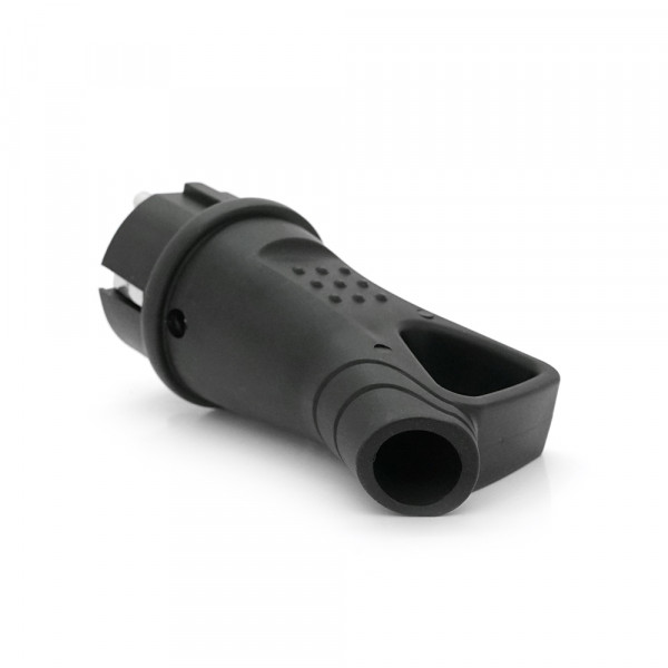 Вилка з заземленням, 16A 250V, IP44 0003, Black Q16