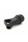 Вилка каучукова з заземленням, 16A 250V 602227, Black