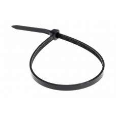 Стяжки нейлон RITAR 5,0x350mm чорний (100 шт) висока якість, ультрафіолетостійкі, діапазон робочих температур: від -45С до +80С