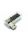 USB тестер Charger Doctor напруги (3-7.5V) і струму (0-2.5A) White, загнутий