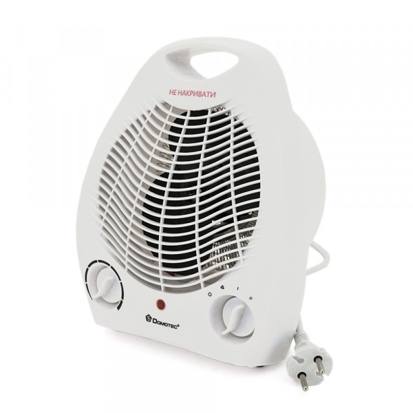 Тепловентилятор спіральний MS-5901, 2000 Вт, 3 режими Cold air/1000/2000Вт, Box