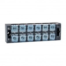 Клемна колодка 6-розрядна TB-4506 45A/600V, переріз дроту 0,5-4,0 мм2, 20 шт в упаковці, ціна за штуку