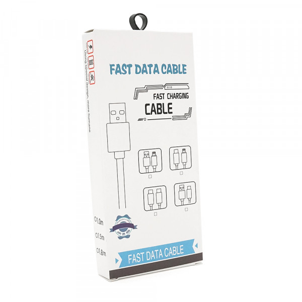 Кабель USB  to Type-C (male to male), Підтримка SCP, QC3.0, PD до 240Вт, 480Mbps, довжина 1.5м, обплетення,  Green, Box
