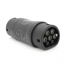 Адаптер перехідник для заряджання електромобіля GBT-Type2, 7Pin,380V, IP55, Black