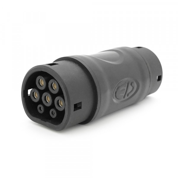 Адаптер перехідник для заряджання електромобіля GBT-Type2, 7Pin,380V, IP55, Black