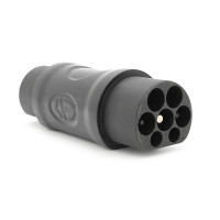Адаптер перехідник для заряджання електромобіля Type2-GBT, 5Pin,220V, IP55, Black
