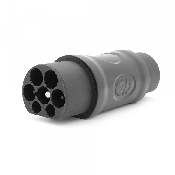 Адаптер перехідник для заряджання електромобіля Type2-GBT, 5Pin,220V, IP55, Black