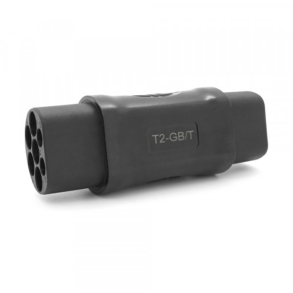 Адаптер перехідник для заряджання електромобіля Type2-GBT, 5Pin,220V, IP55, Black