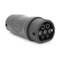 Адаптер перехідник для заряджання електромобіля GBT-Type2, 5Pin,220V IP55, Black