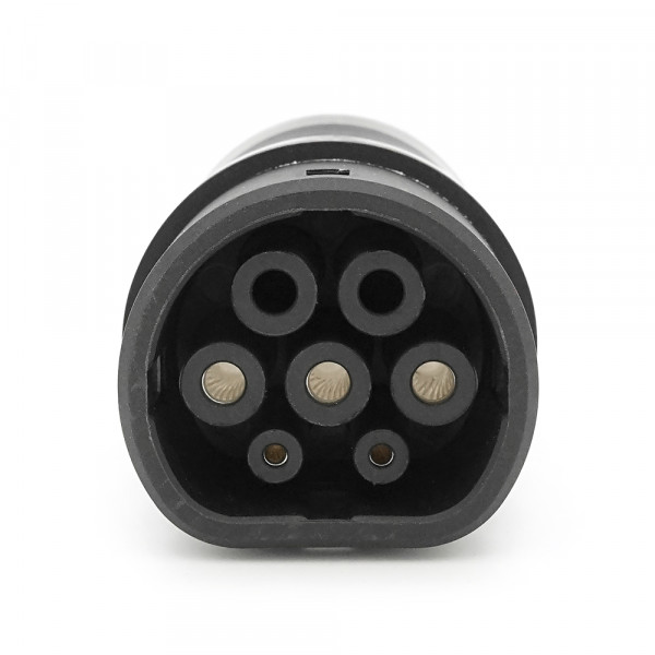 Адаптер перехідник для заряджання електромобіля GBT-Type2, 5Pin,220V IP55, Black