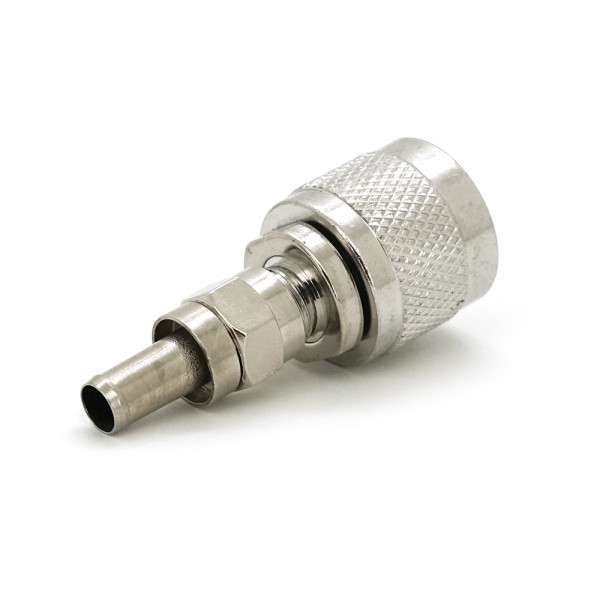 Роз'єм N Type Male під обтиск на кабель RG6/RG5/LMR300/RG304/РК-75/5D-FB ціна за 1 шт