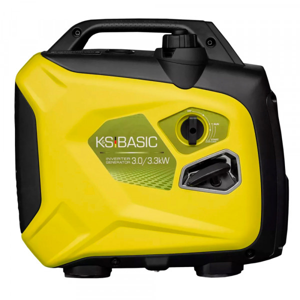 Генератор інверторний БЕНЗИНОВИЙ Konner&Sohnen KBS 33iS, 3kW (3.3kW), однофазний, 220V, 50Hz, об'єм 4л