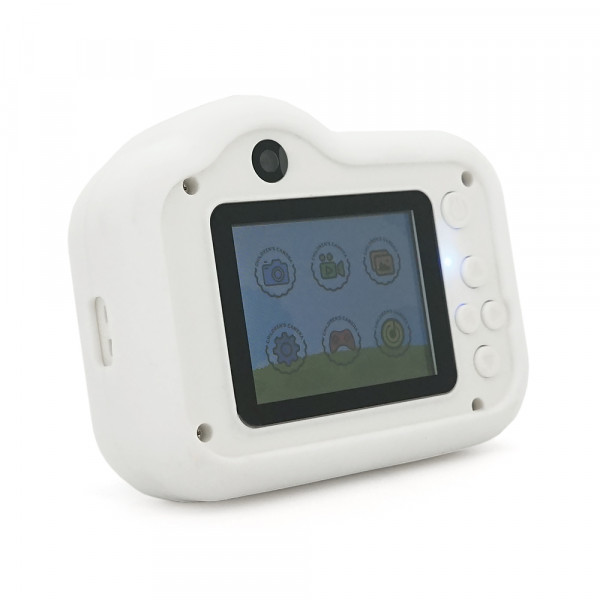 Дитячий фотоапарат M03 Білий Кролик, 2 камери, екран IPS 2-дюйми, Type-C, White, BOX