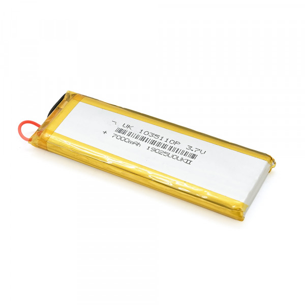 Літій-полімерний акумулятор 10*35*110mm (Li-ion 3.7В 7000мА·год)