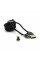 Магнітний кабель PiPo USB 2.0 /Lighting, 2m, 2А, тканинна оплетка, броньований, знімач, Black, BOX