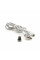 Магнітний кабель PiPo USB 2.0 /Lighting, 1m, 2А, тканинна оплетка, броньований, знімач, Silver, BOX