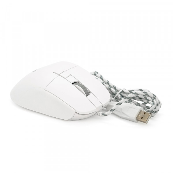 Миша провідна JEDEL CP102, 1200/1800/2400/3600DPI, кабель 1,5 м. 127x83x63 мм. 135 гр. White. Box
