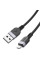 Кабель Hoco X109, Micro-USB, 3A, Black, довжина 2м, BOX