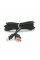 Кабель USB для Type-C (male to male), 10A, Підтримка SCP, QC3.0, PD до 240Вт, 480Mbps, довжина 1.5м, обплетення, Black, Box