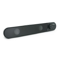 Колонки 2.0 Kisonli i-580, для ПК і ноутбука, USB + 3.5mm, 2x3W, 20Hz- 20KHz, Black, BOX, Q40