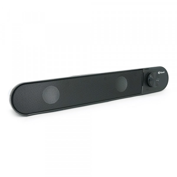 Колонки 2.0 Kisonli i-580, для ПК і ноутбука, USB + 3.5mm, 2x3W, 20Hz- 20KHz, Black, BOX, Q40