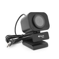 Вебкамера із мікрофоном Kisonli D4, 2K 30fps, пласт. корпус, Black, BOX