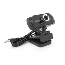 Вебкамера із мікрофоном Kisonli PC-2, 1080P 30fps, пласт. корпус, Black, BOX