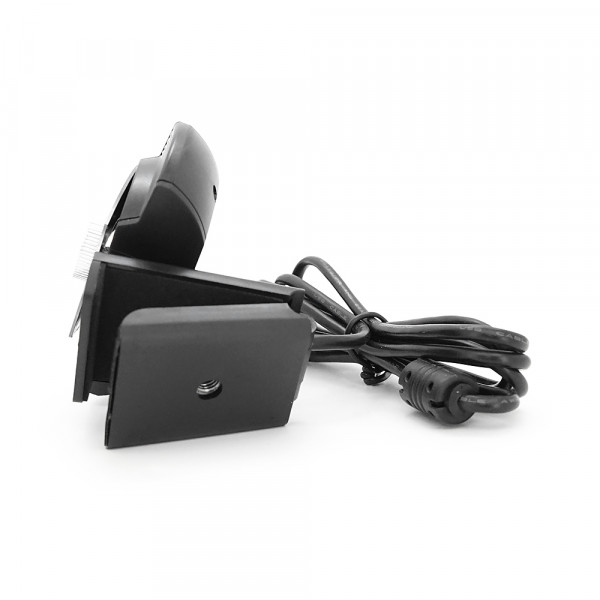Вебкамера із мікрофоном Kisonli HD-723, 720P 30fps, пласт. корпус, Black, BOX