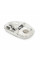 Миша бездротова JEDEL WD131P-BG, 800/1200/1600DPI, 2.4 GHz+Bluetooth 5.0, 3.7V 300mAh, Type-C заряджання. 109x60x32 мм. Transparent-White. Box