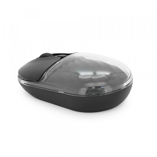 Миша бездротова JEDEL WD142, 800/1200/1600DPI, 2.4 GHz+Bluetooth 5.0, 3.7V 300mAh, Type-C заряджання. 105x59x34 мм. Black. Box