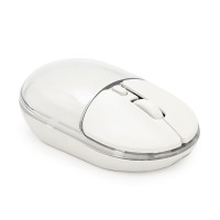 Миша бездротова JEDEL WD142, 800/1200/1600DPI, 2.4 GHz+Bluetooth 5.0, 3.7V 300mAh, Type-C заряджання. 105x59x34 мм. White. Box