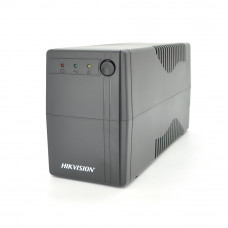 ДБЖ Hikvision DS-UPS1000, 1000ВА/600 Вт LED, 2xUniversal socket, 1x12V/9Ah, 5,4 кг, 274×95×139 мм