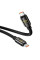 Кабель Hoco U143, Type-C-Type-C, 27W, довжина 1.2м, Black, BOX