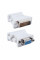 Перехідник VG A(мама)/DVI 24+5(папа)Grey Q50