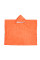 Плащ-дощовик з капюшоном YT-44815, 130х100 см. Orange.