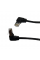 Патч-корд литий FTP, RJ45(кутовий/кутовий), екранований, FTP5e 0.29m, patch D=4.9mm AWG26 2x90° CU, DC 2-12 V, чорний, Q200