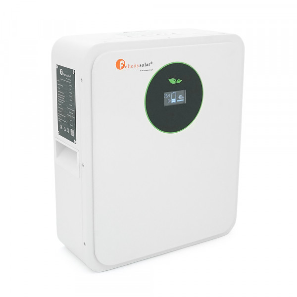 Аккумулятор FelicityESS FLA24100-EU 24v 100Ah, BMS 100/150A@8S, 2.56kW, до 15 parallel, CAN&RS485, IP21, 6000Cycles, 454*380*154sm, 27KG